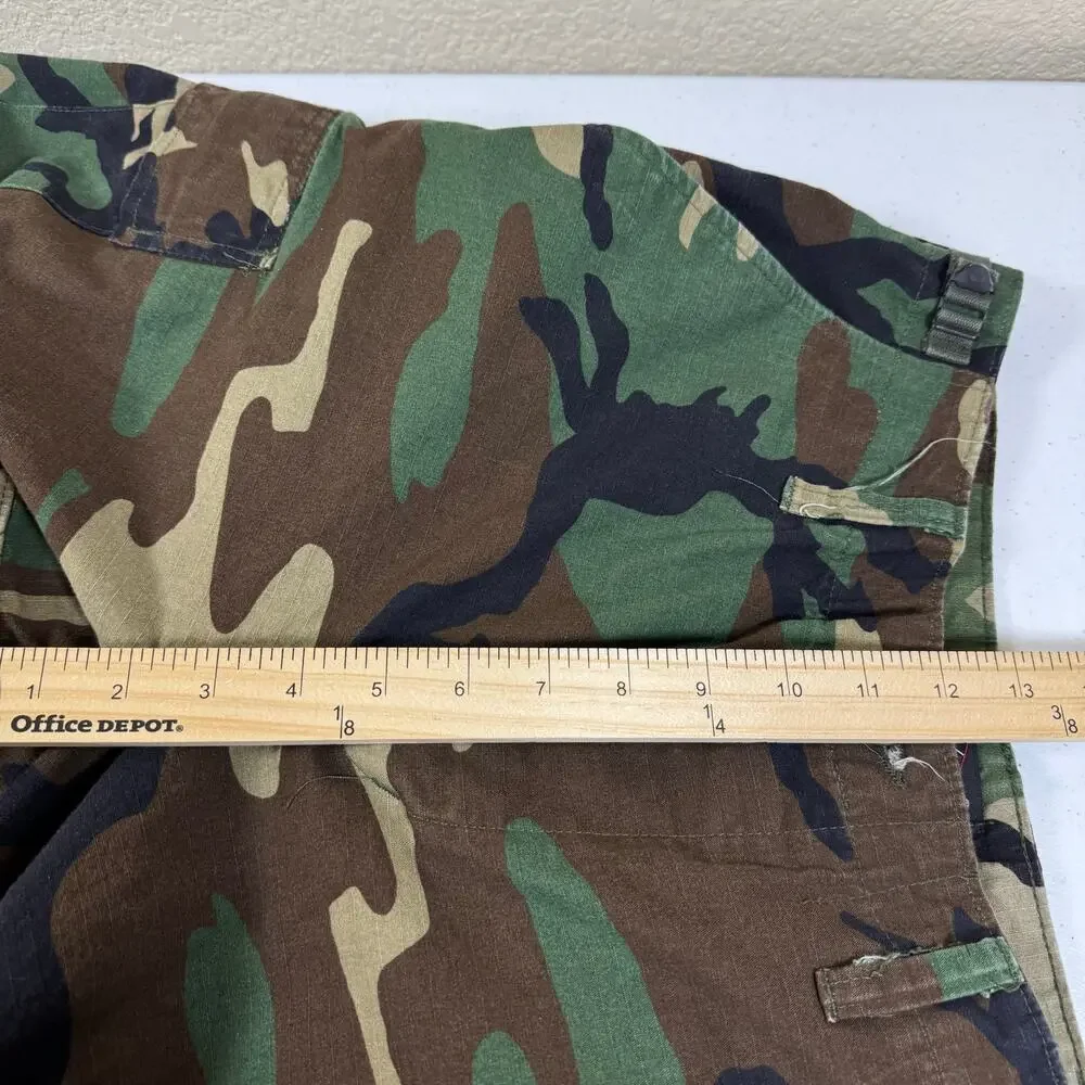 Tru-Spec Military Woodland Pants BDU Mens Size Small Reg Cargo Ripstop